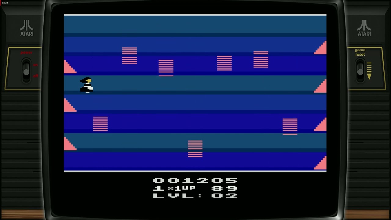 Elevators Amiss (Atari 2600) Gameplay | Homebrew Hotel Action & Retro Challenge