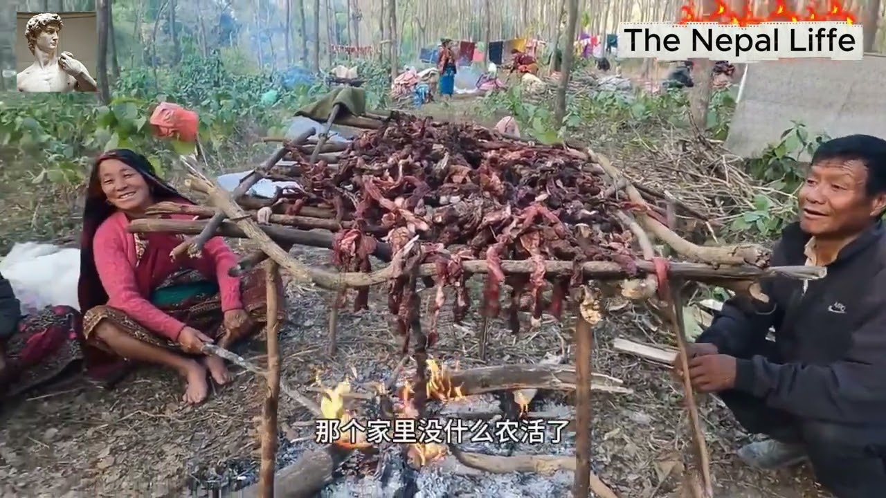 Gặp Gỡ Thương Nhân Du Mục Nepal: Góp Tiền Mua Trâu, Nướng Thịt Khô Sống Giữa Rừng
