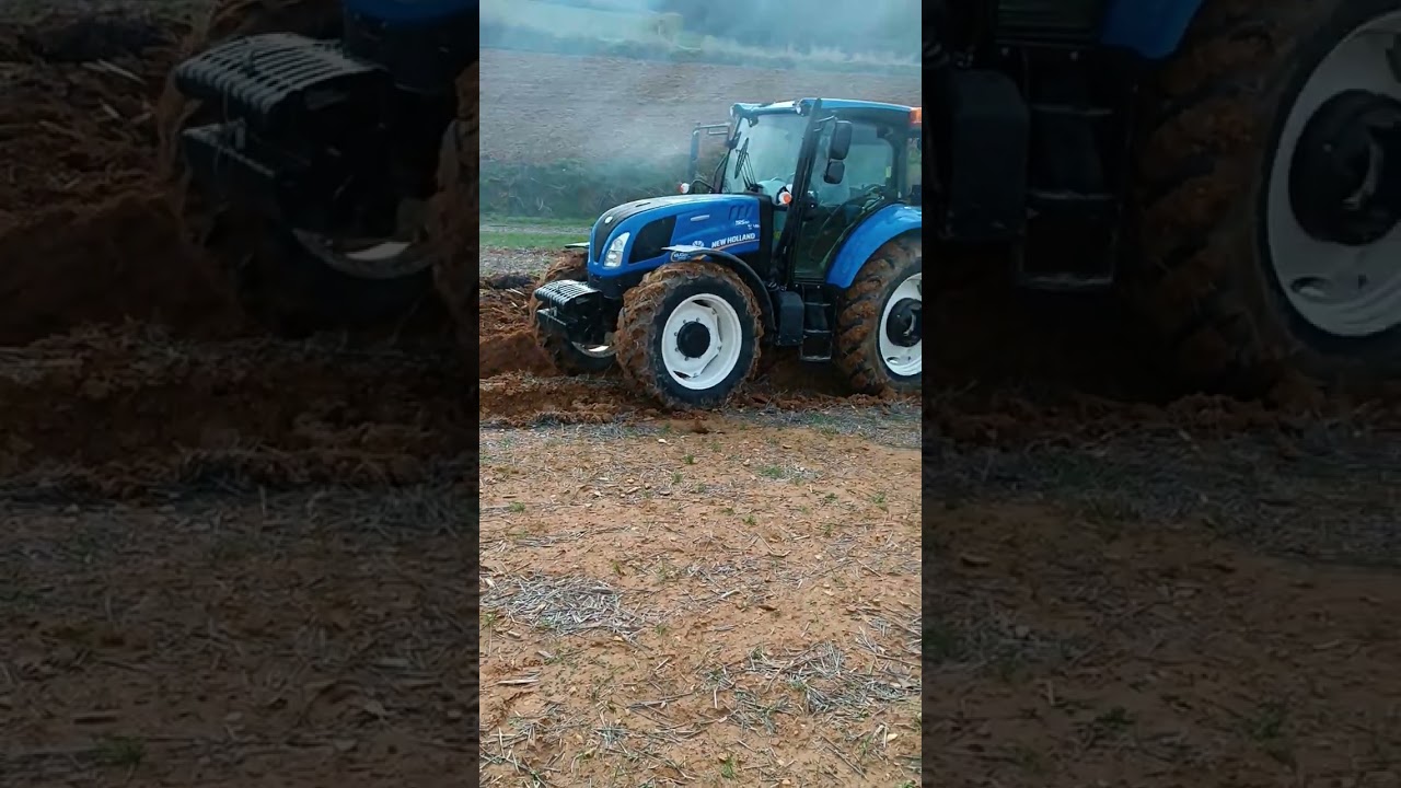 NEW HOLLAND TR5 100 5.14 ÜNLÜ PULLUK DENEMESİ TRAKYA