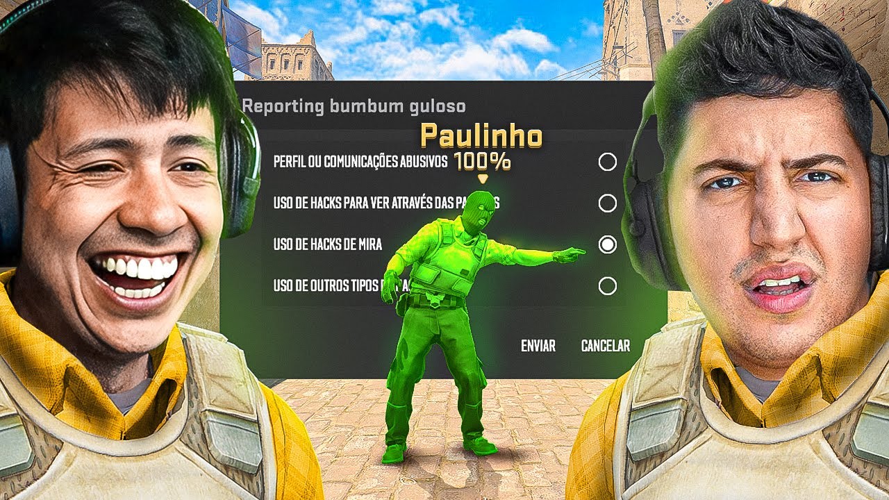 Cachorro1337 me denunciou... FUI ACUSADO DE USAR HACK no PREMIER do CS 2!