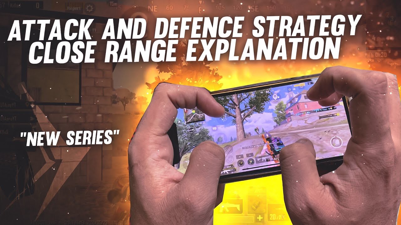 Aggressive And Defensive Moves In Close Range Fights | 1v4 Clutch Series | The Gamer Ajay
