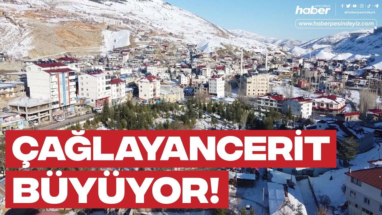 Depremden en az etkilenen ilçelerden Çağlayancerit'in nüfusu yaklaşık yüzde 60 arttı