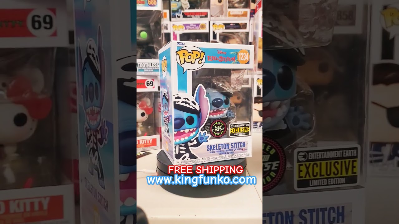 STITCH CHASE PPG 48.00 PRICE 39.63 GITD PROTECTOR INCLUDED  Free Shipping www.kingfunko.com