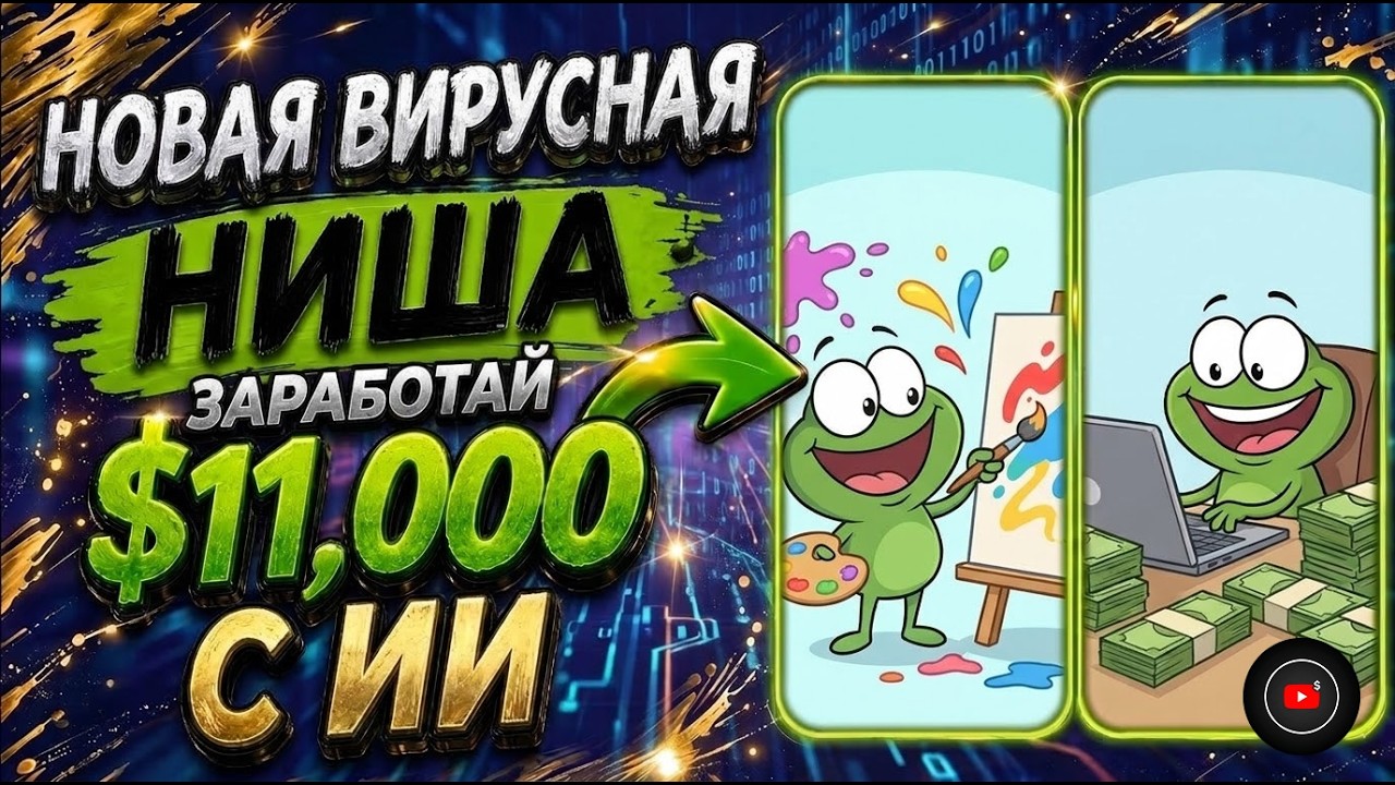 Создаю вирусный анимационный Shorts за 2 минуты с помощью ИИ | Полный гайд