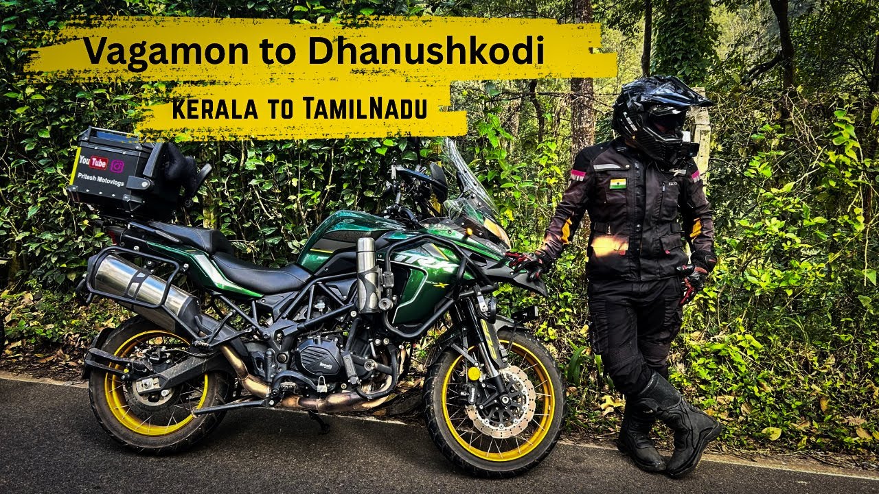 SOUTH INDIA RIDE 2025 Ep.05 Vagamon to Dhanushkodi with Benelli TRK 502X |