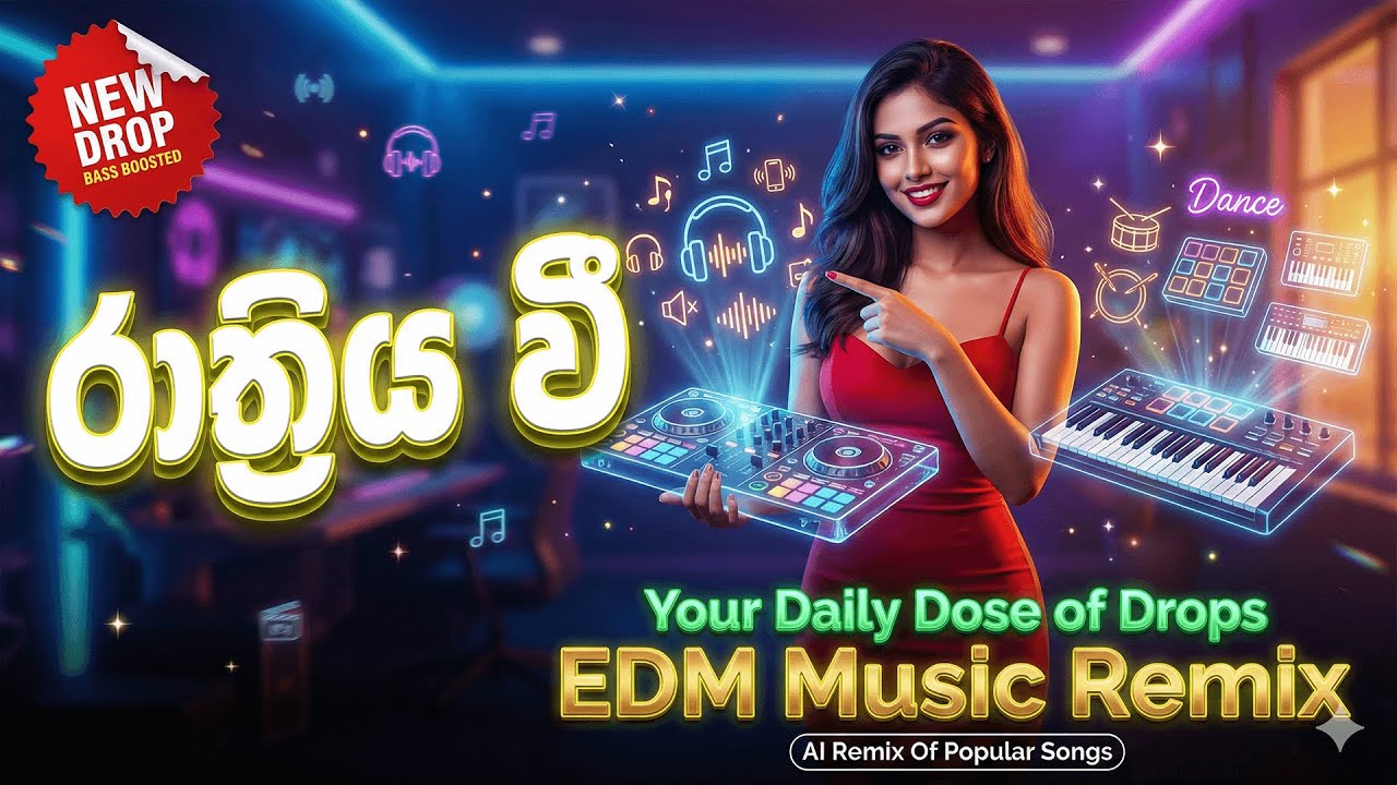 Rathriya Wee (රාත්&zwj;රිය වී) &ndash; Deepika Priyadarshani | EDM Remix ⚡