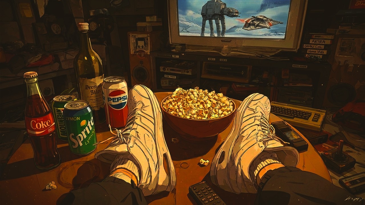 📼 2:30 nad ranem w 1986 roku | Neonowe refleksy i szum taśmy | Senne, oniryczne bity