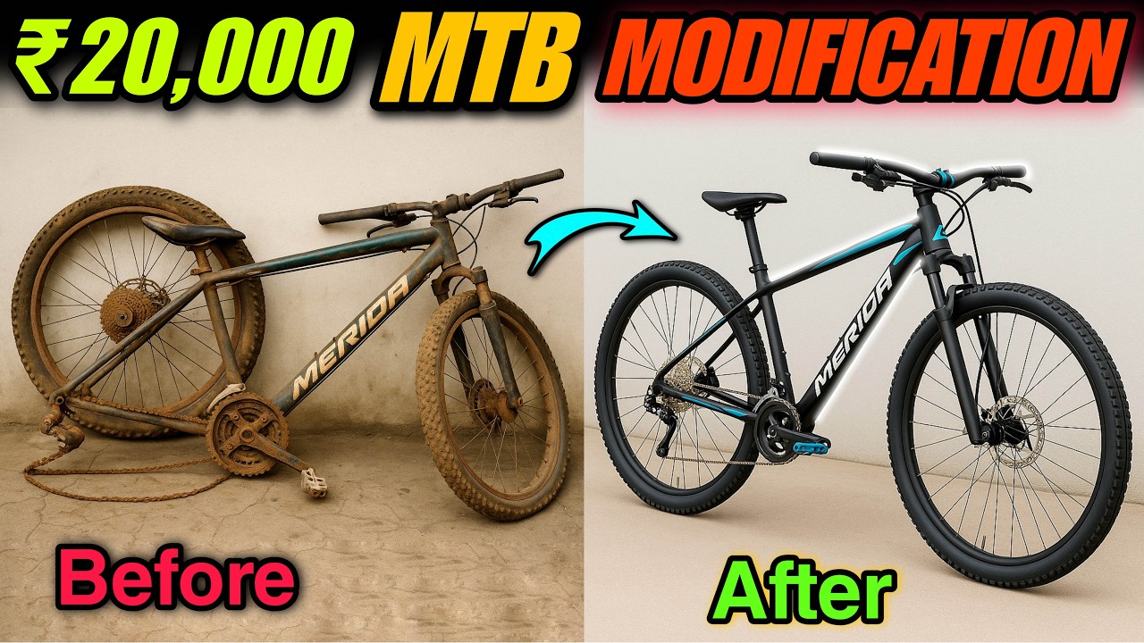 Full Bike & Gear Restoration in ₹20,000 | Before & After Shock!