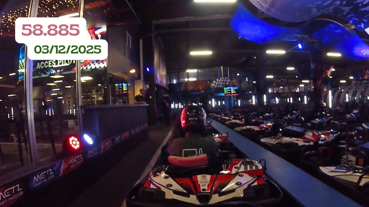 Record personnel : 58.885 - Metz Kart Indoor
