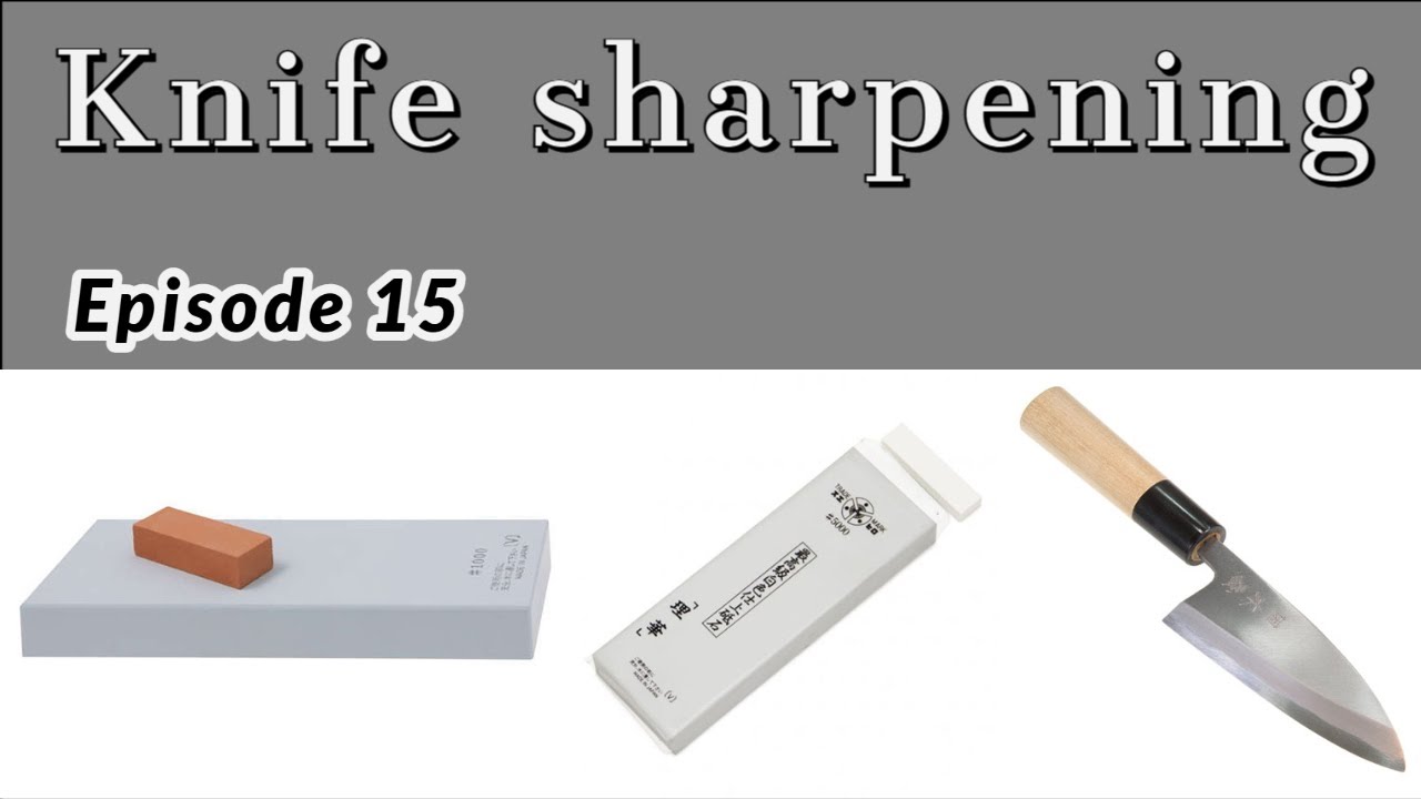 Suehiro Cerax 1000, Rika 5000 review - Japanese Deba knife repair and sharpening