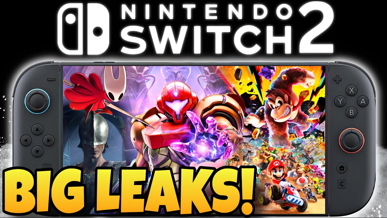 Только что появились большие УТЕЧКИ новой игры для Nintendo Switch 2!