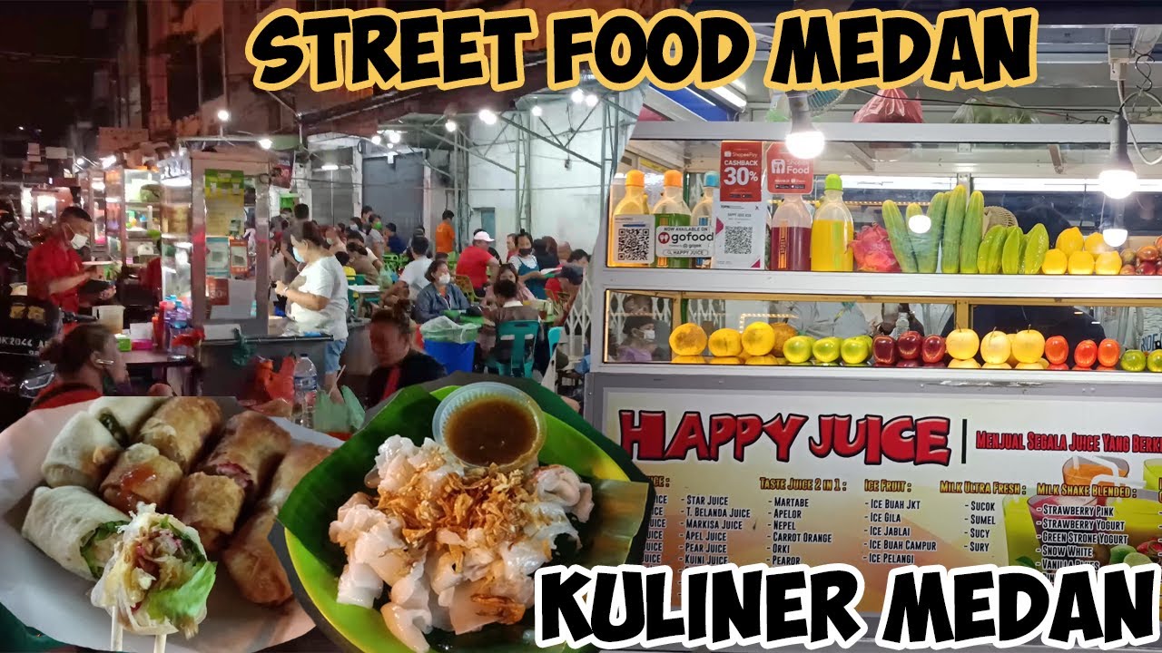 Street food di Jalan Semarang Medan #kulinersiantar #kulinermedan