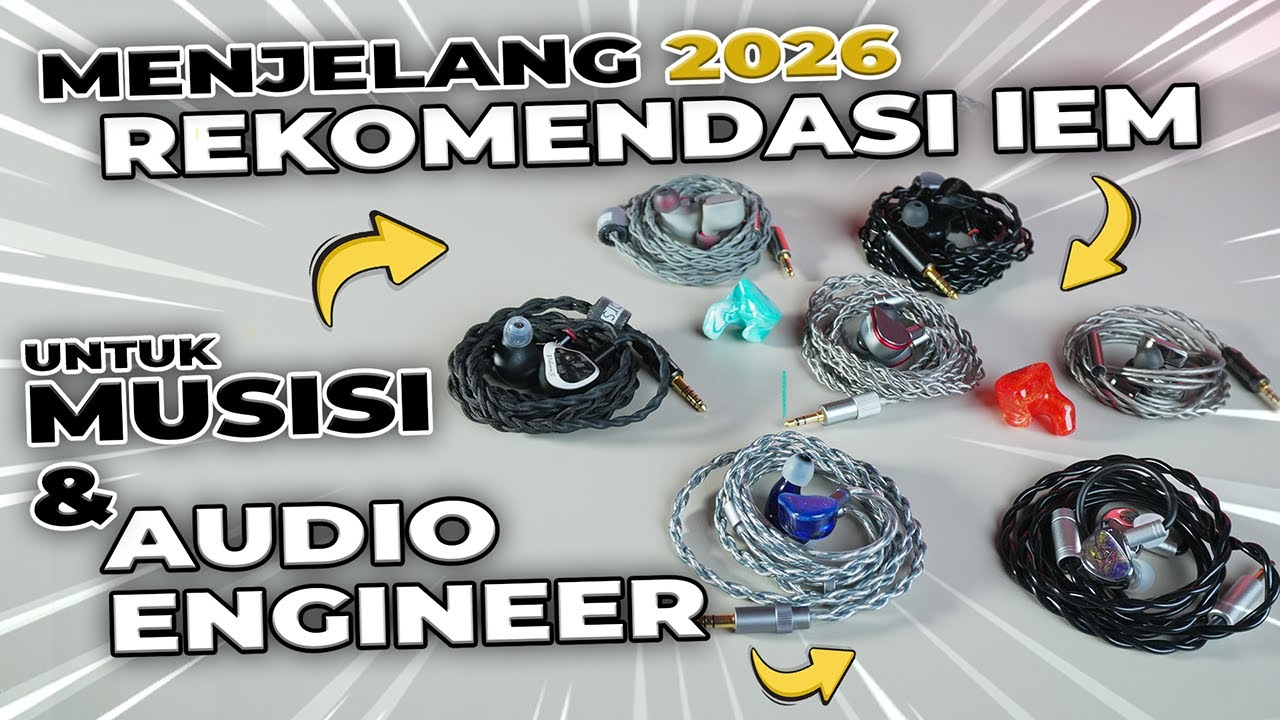 REKOMENDASI IEM UNTUK MUSISI & AUDIO ENGINEER 2025