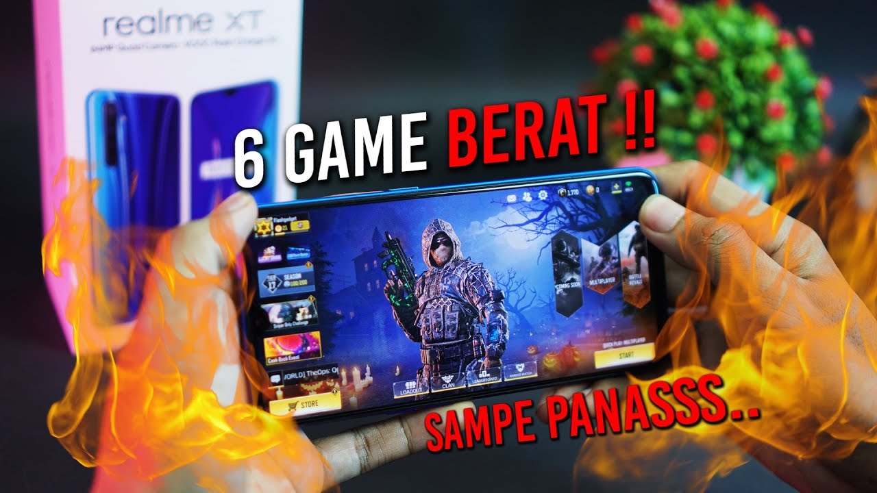Gaming Test Realme XT Indonesia !! PUBG & COD mobile