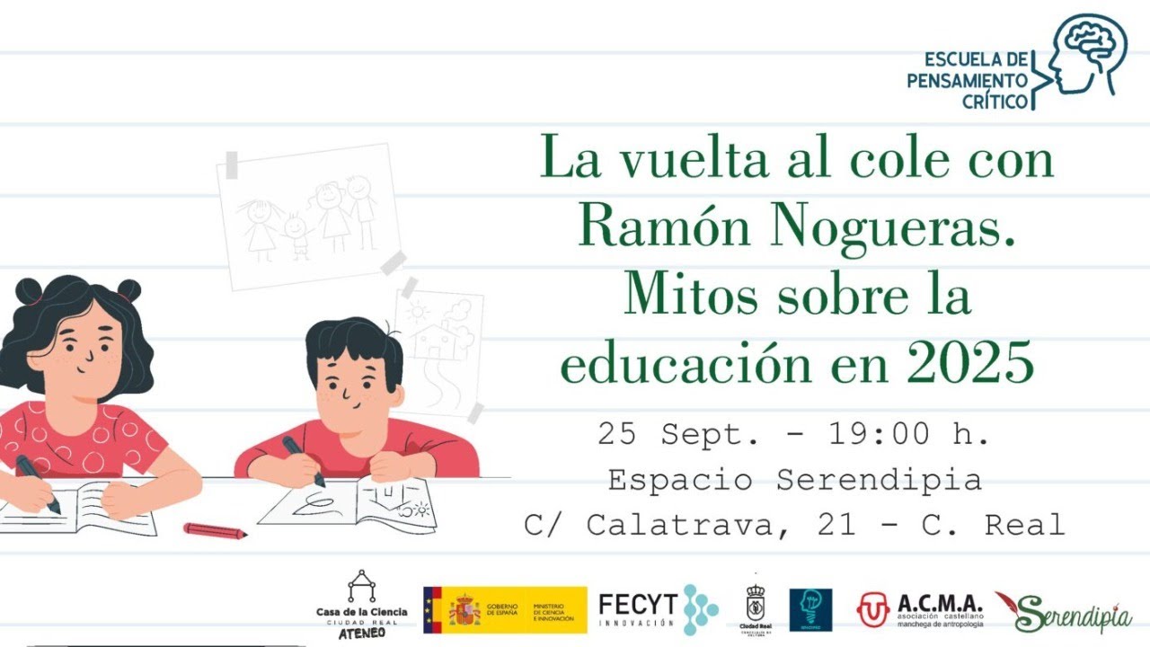 La vuelta al cole con Ramón Nogueras. Mitos sobre la educación en 2025