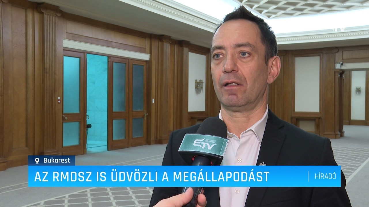 Az RMDSZ is üdvözli a megállapodást – Erdély TV