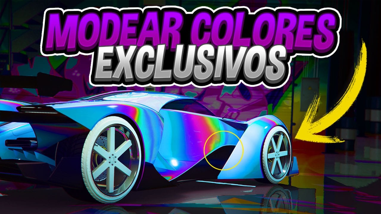 COMO MODEAR COLORES Y PINTURAS EXCLUSIVAS EN GTA 5 ONLINE/ PS4-PS5-XBOX ONE-XBOX SERIES-PC