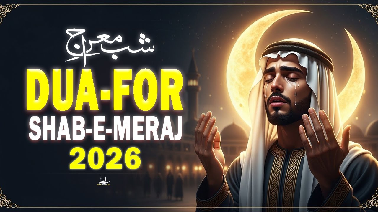 Shab-e-Meraj Night Dua 2026 | The Most Powerful Accepted Dua of This Blessed Night | Habibullah TV