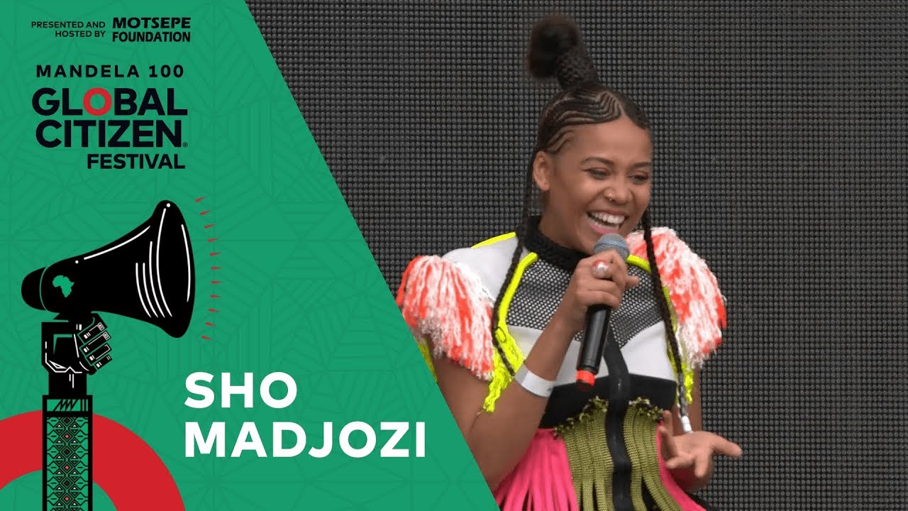 Sho Madjozi Performs “Wakanda Forever” | Global Citizen Festival: Mandela 100