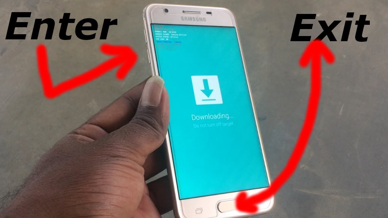 How to enter and exit download mode