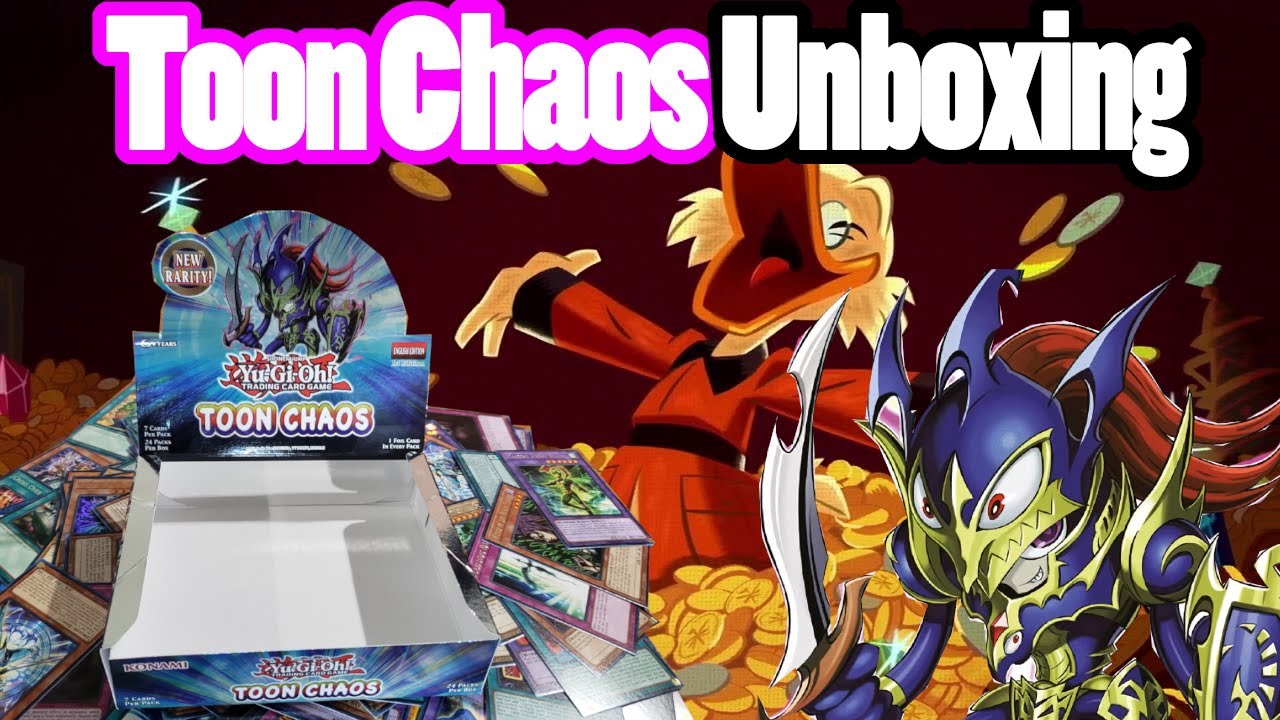 Sealed Toon Chaos Booster Box Pack Opening!! Collectors Rare!?!?