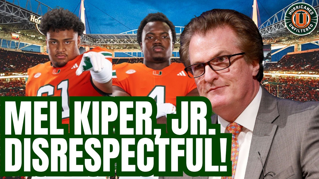 Mel Kiper DISRESPECTS Miami Hurricanes Rueben Bain, Jr. & Francis Mauigoa | MAJOR DROP in Mock Draft