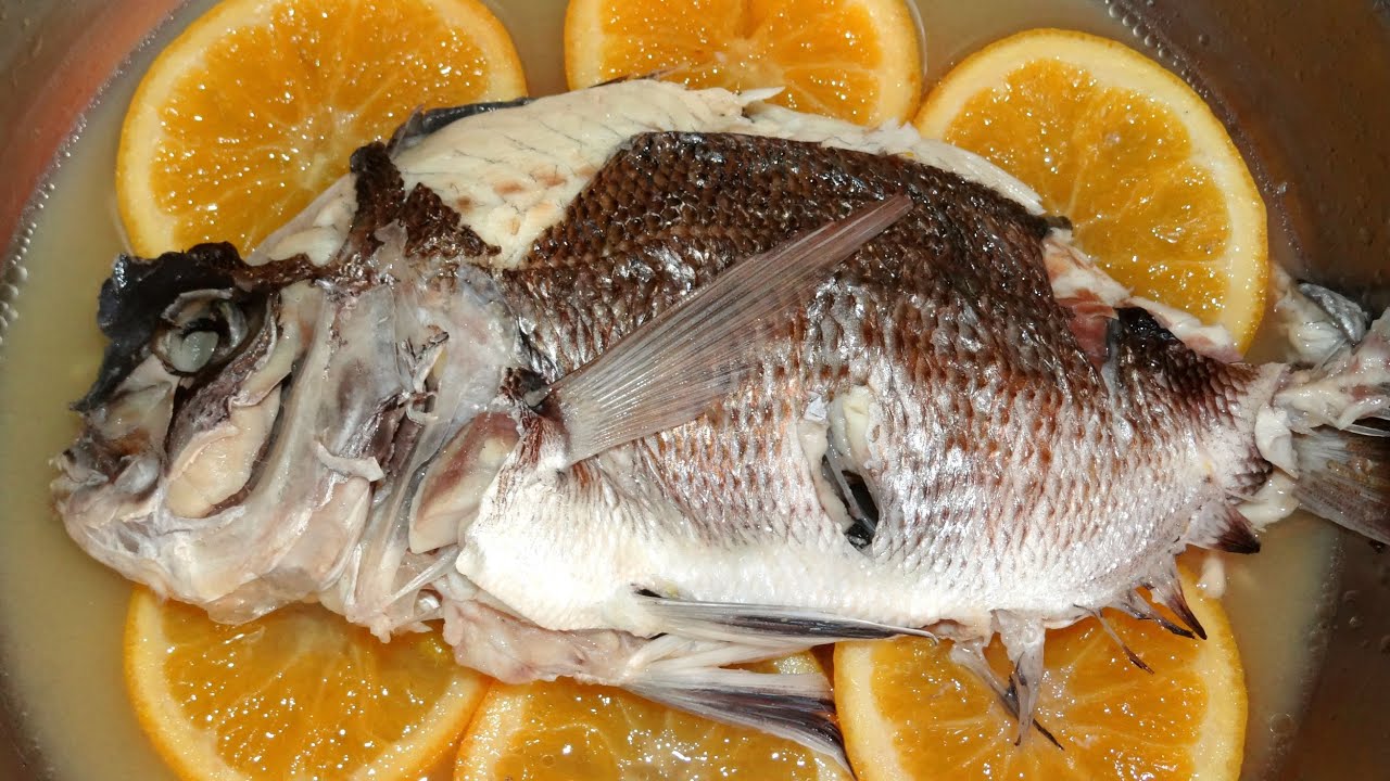Il mare in cucina: Sarago all'arancia