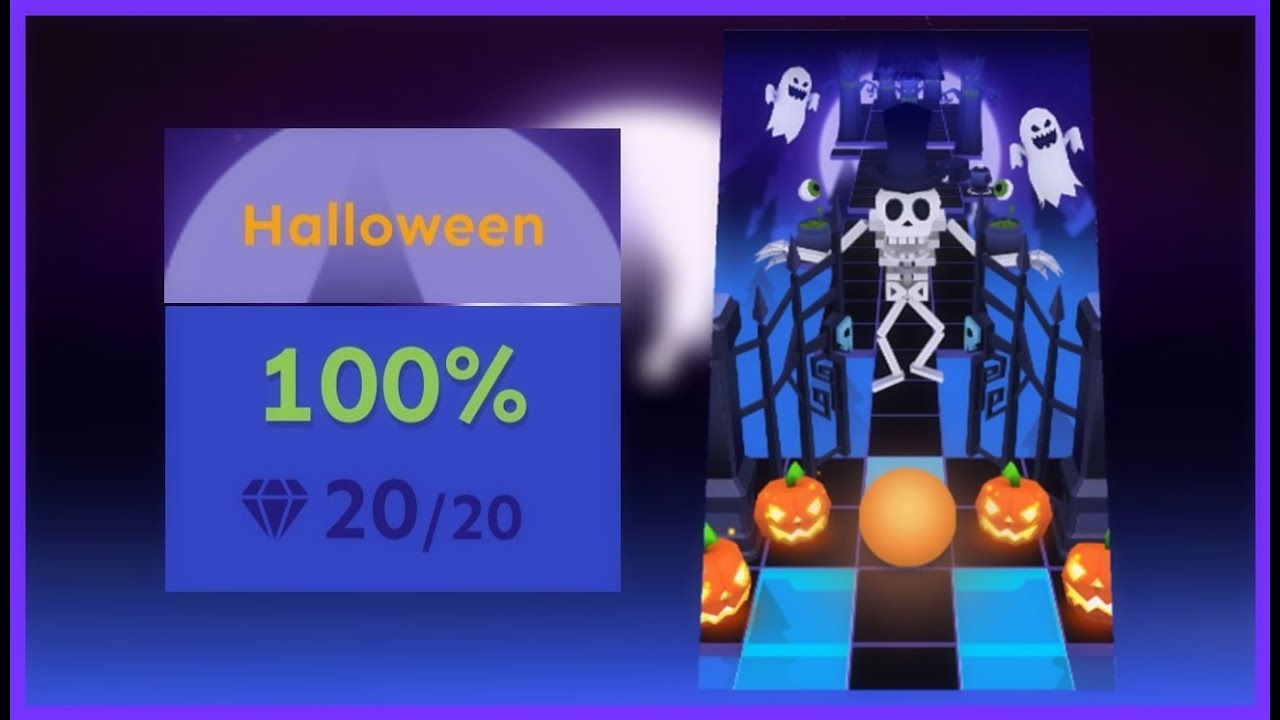 「Rolling Sky」Halloween「Main Level 11」| ★★★★★