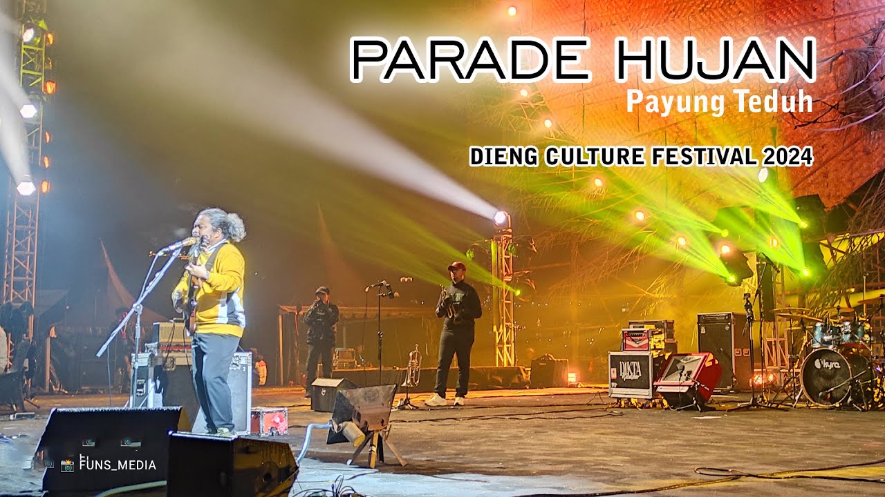 PARADE HUJAN PAYUNG TEDUH DIENG CULTURE FESTIVAL 2024