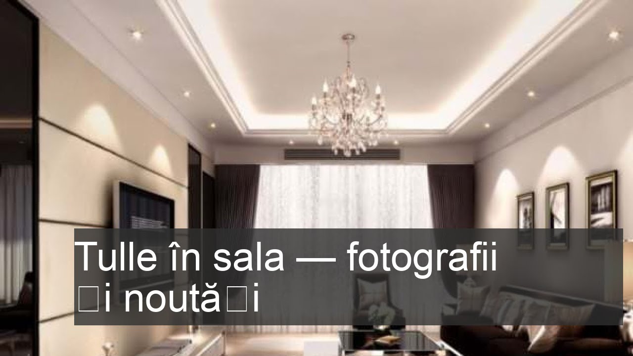Frumosul tul în sala noutăților foto -