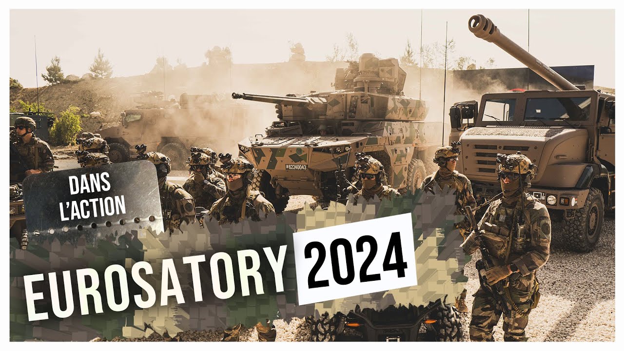 Présentation des capacités de l'armée de Terre #Eurosatory2024 !