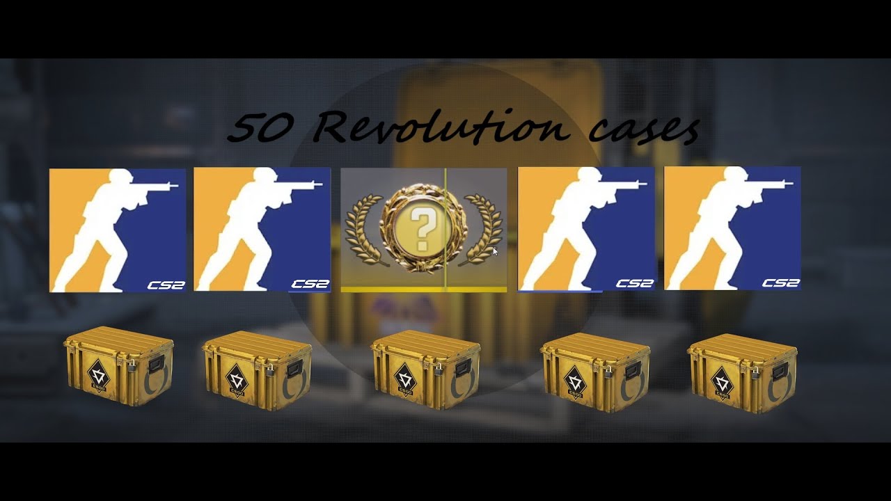 50 Revolution cases  #cs2svenska #cs2case