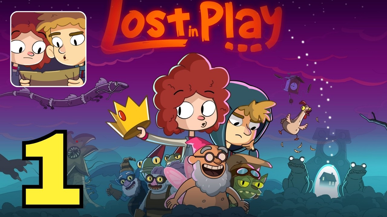 Lost in Play Gameplay Walkthrough Part 1 (Andriod,iOS)