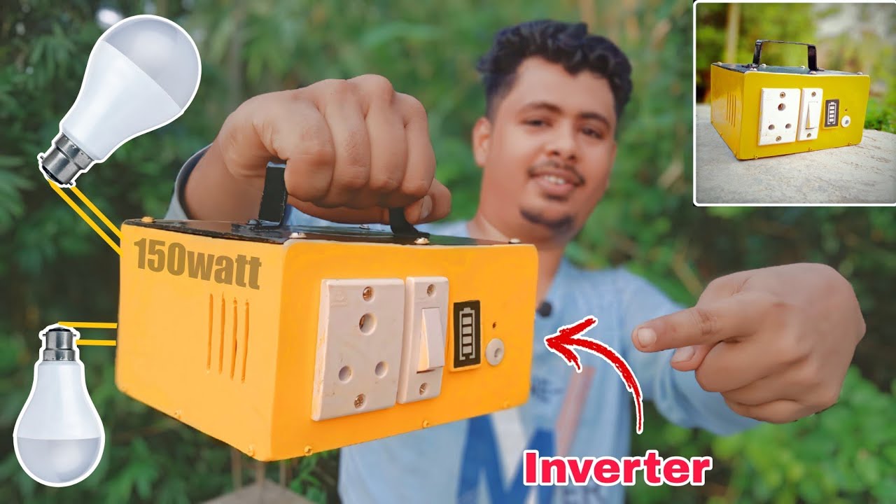 Mini Inverter Kaise Banaen | 150 Watt Inverter