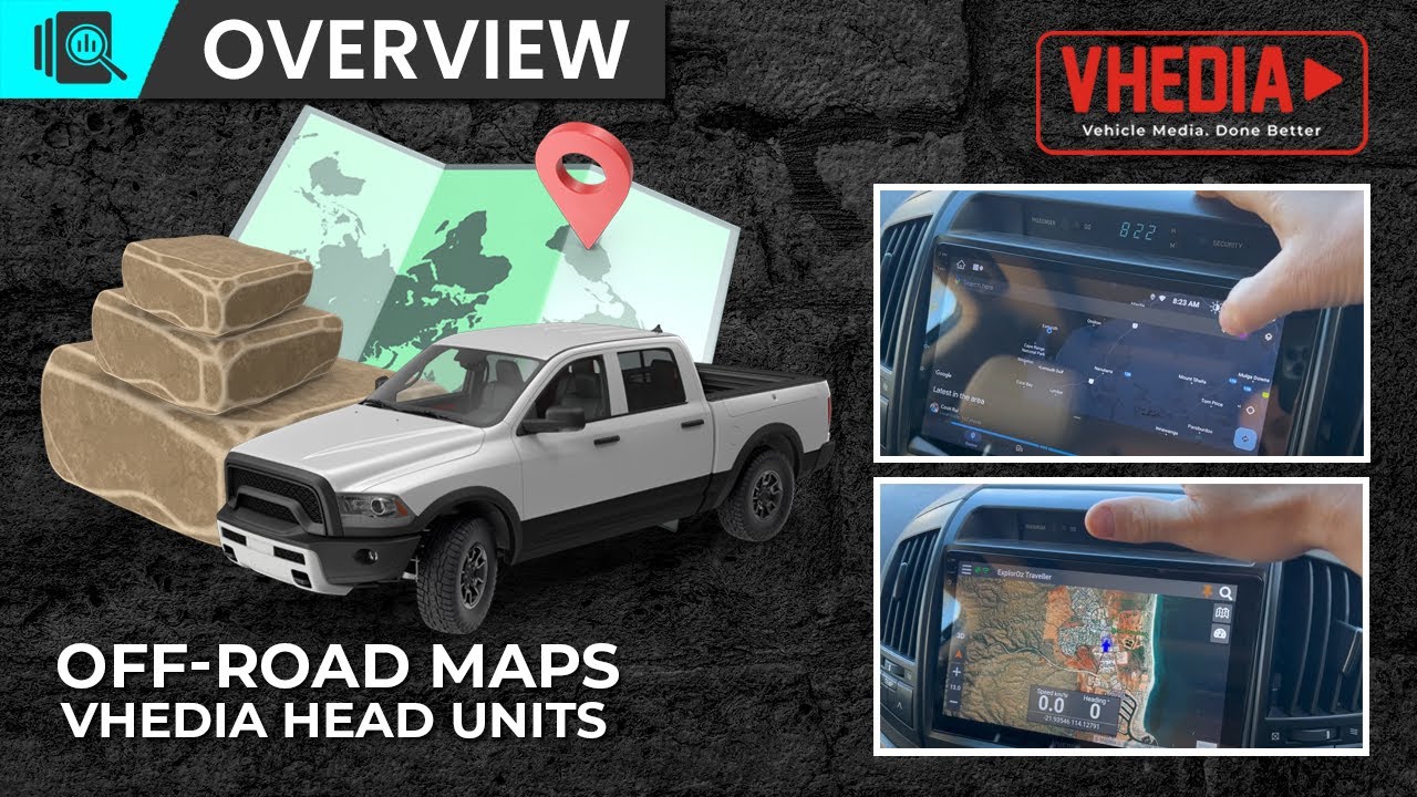 Off-road Maps - Vhedia Head Units