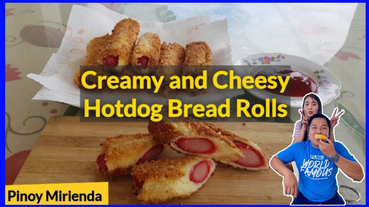 Hotdog Bread Rolls | Creamy | Cheesy