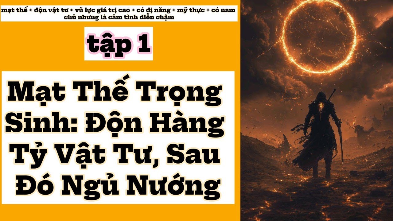 1  Mạt Thế Trọng Sinh: Độn Hàng Tỷ Vật Tư, Sau Đó Ngủ Nướng