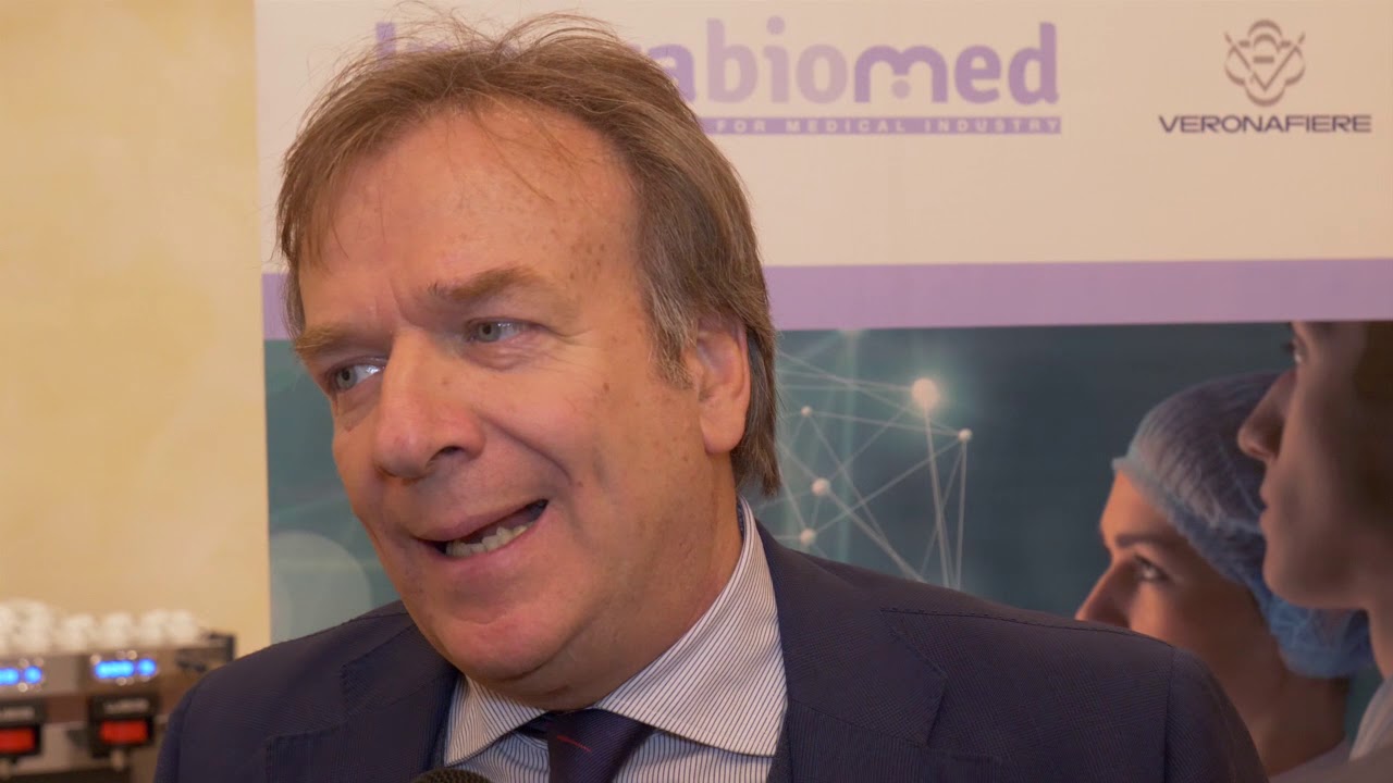 Gino Gerosa alla conferenza stampa di Innovabiomed 2018