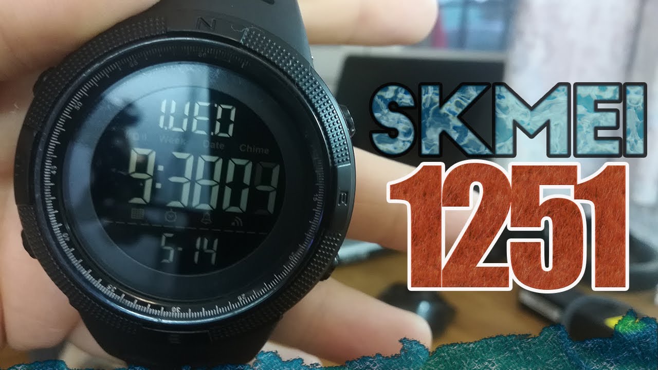 Reloj SKMEI 1251 🔸⌚ | Review MANUAL unboxing del mejor reloj digital CALIDAD PRECIO 🔎