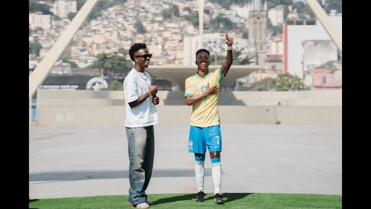 Vini Jr. Brings the Heat Home to Brazil With the Reveal of His New Madame Tussauds Wax Figure