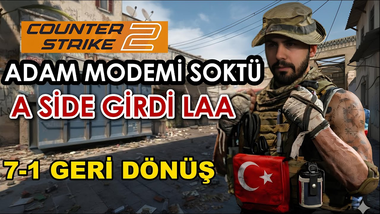 [CS2] BU TAKIM ÇOK ÇILGIN !!! DUST 2 BELEDİYESİ [ Küfürlü ]