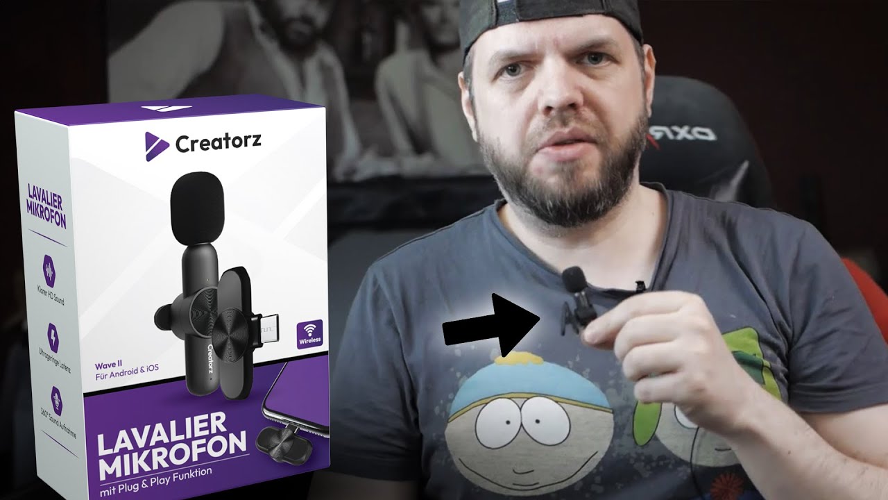Creatorz® Wave II Lavalier-Mikrofon