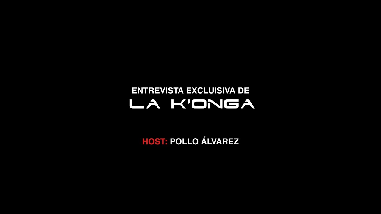 Entrevista EXCLUSIVA: La K'onga mano a mano con el Pollo Álvarez desde YouTube