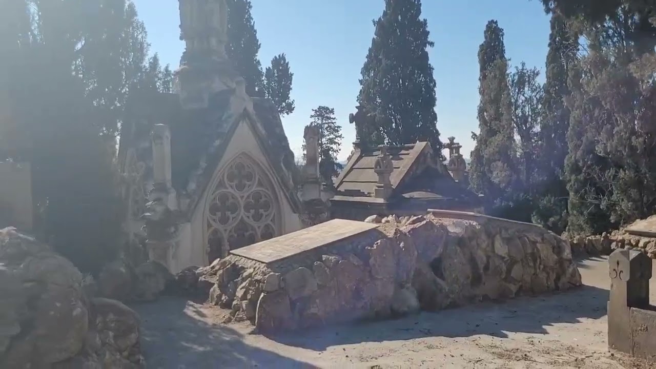 Montjuic Cemetery Barcelona. CS 36 Traditional follow our circumnavigation journey to discovery.