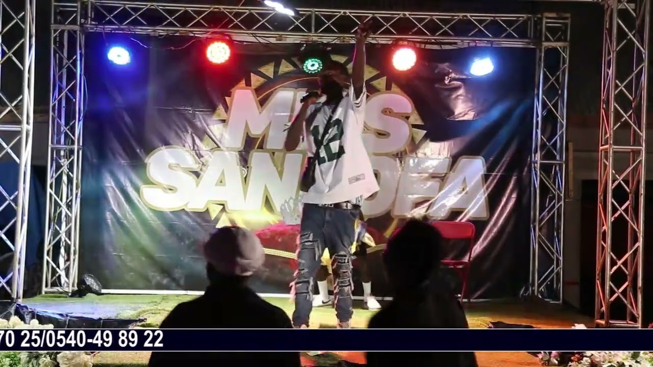 The Comeback of Rap Cobra with a wonderful performance at the Miss Sankofa night