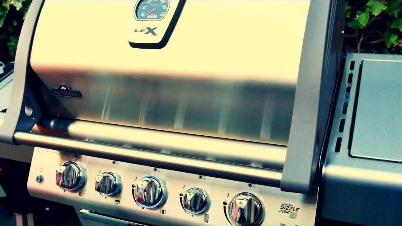 GAS GRILL REVIEW - NAPOLEON LEX 485