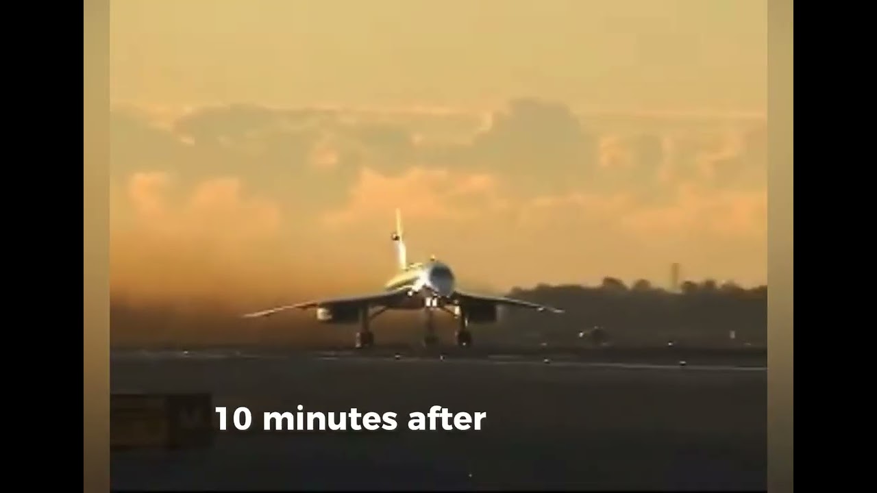 Speedbird Concorde 2 last takeoff at JFK with ATC recording and captions 