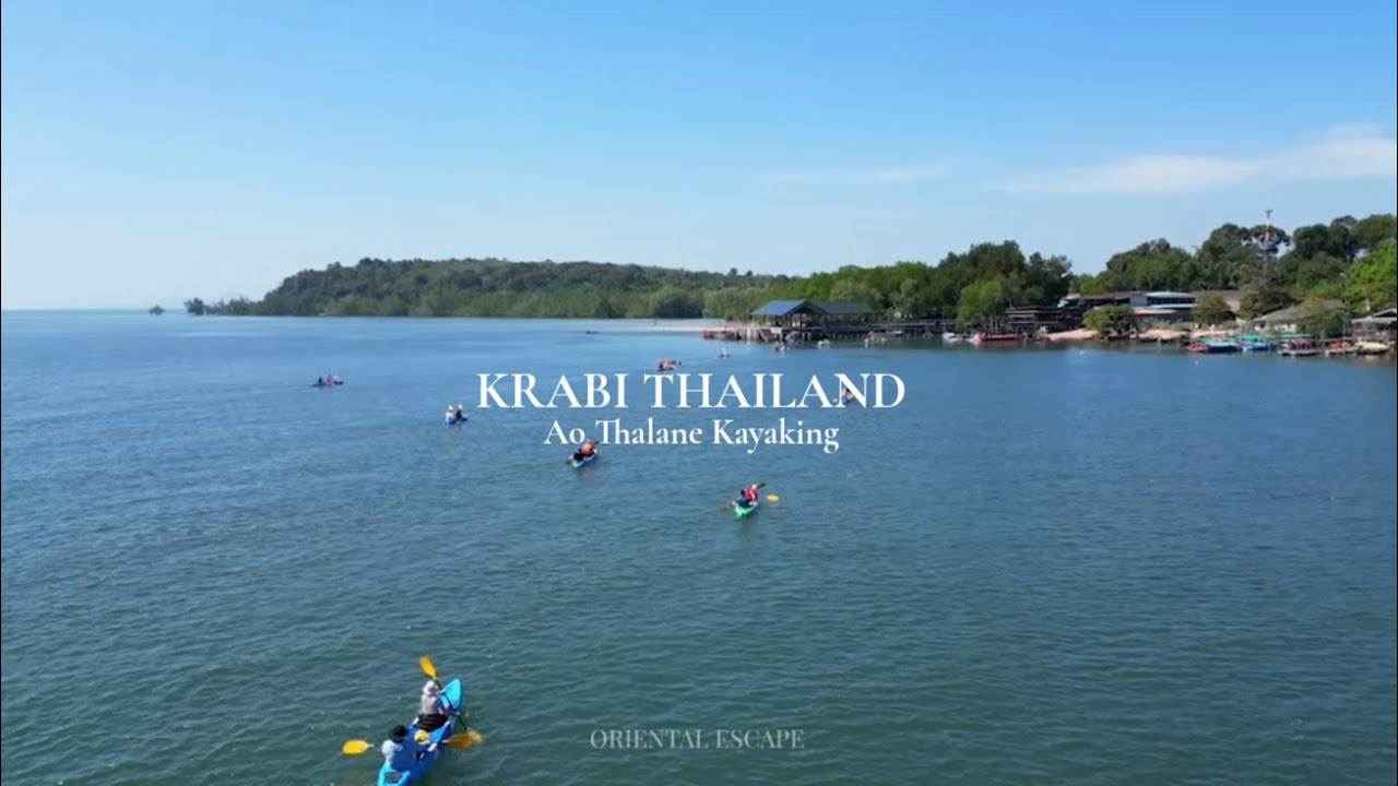 Kayaking : Ao Thalane Krabi Private Kayaking Tour