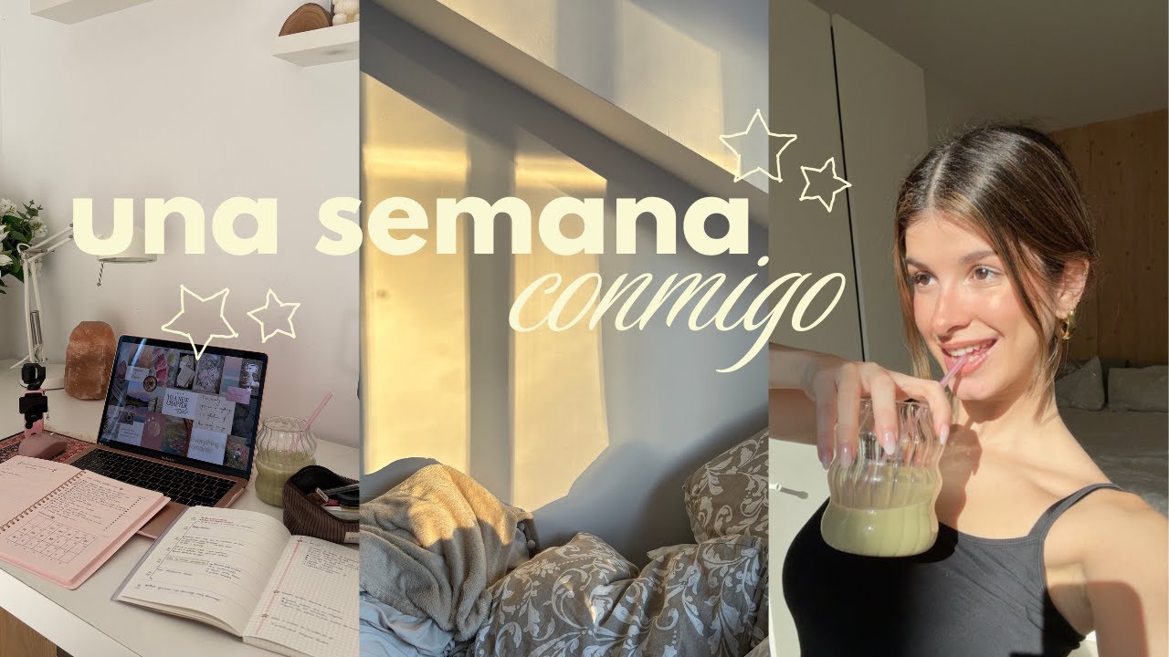 una semana conmigo | vacaciones del máster y organizando mucho contenido