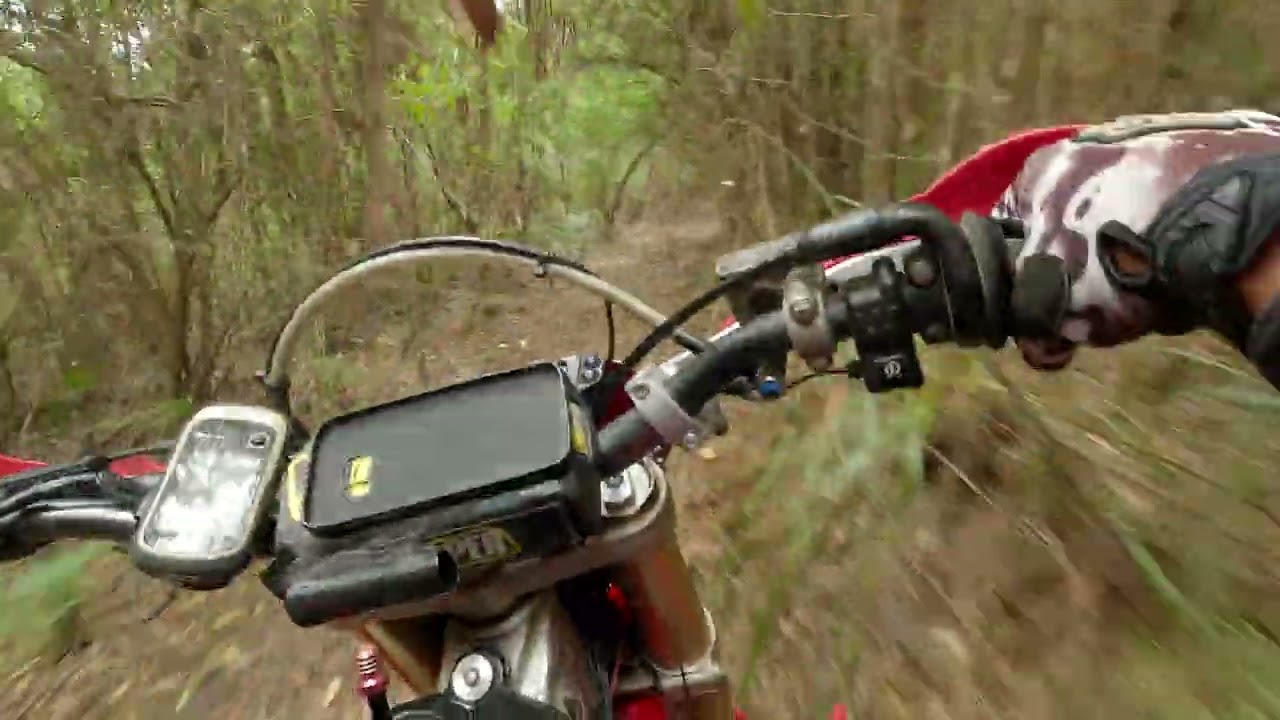 Tasmania Single Track Dirt Bike Riding